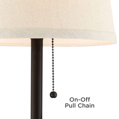 Retro simple fabric table lamp - Image 3