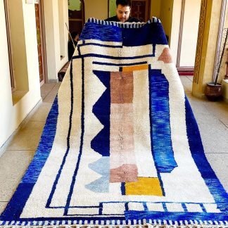 Modern geometric handmade rugs
