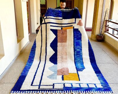 Modern geometric handmade rugs