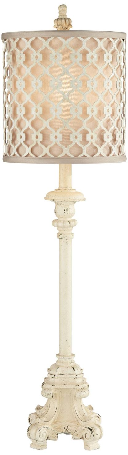 Light luxury black gold water drop shaped table lamp