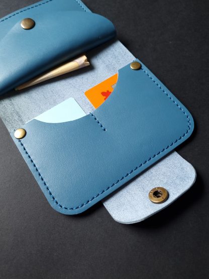 Blue Snap Wallet - Image 4