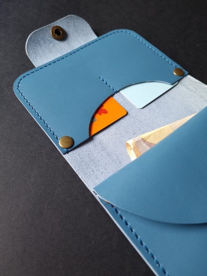 Blue Snap Wallet - Image 3
