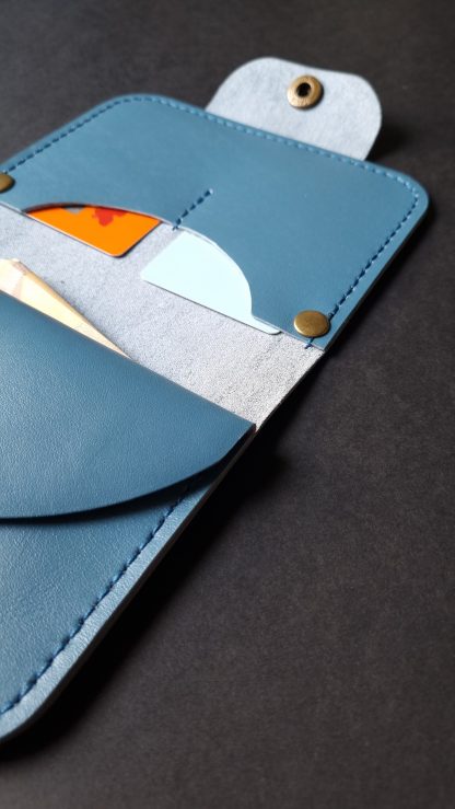Blue Snap Wallet - Image 2