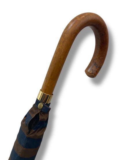 Retro striped long handle umbrella - Image 4