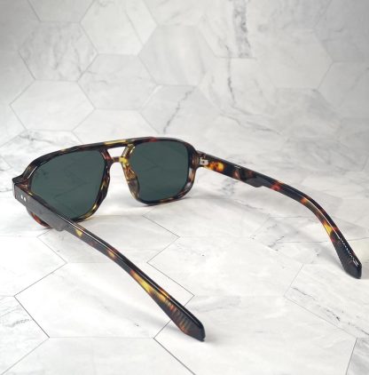 Trendy retro double-bridge sunglasses - Image 7