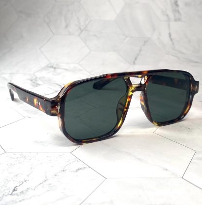 Trendy retro double-bridge sunglasses - Image 2