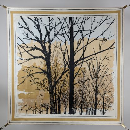 Art Forest Print Large Square Scarf