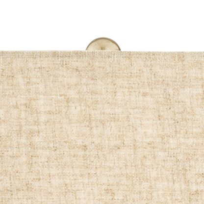 Simple ceramic linen shade table lamp - Image 7