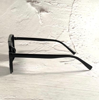 Cool black frame double beam sunglasses - Image 2