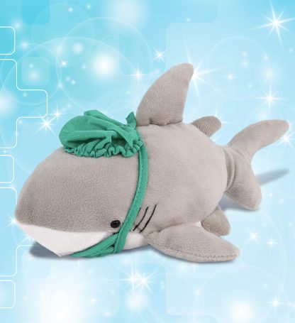 Funny Shower Cap Shark Plush Doll - Image 4