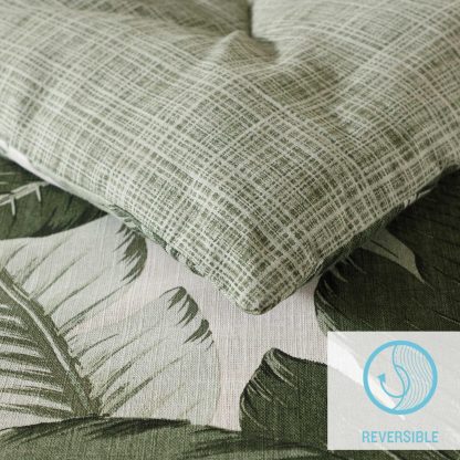 Tropical banana leaf bed cover three-piece set - Image 4