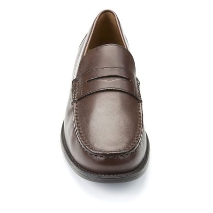 Men's Leather Penny Loafers - Image 3