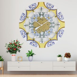 Time Rhythm Gear Wall Clock