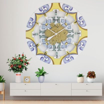 Time Rhythm Gear Wall Clock