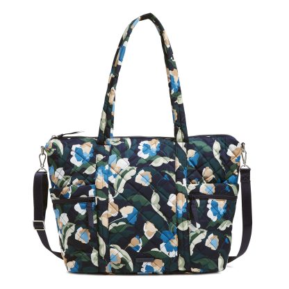 Floral Quilted Tote Bag - Image 5