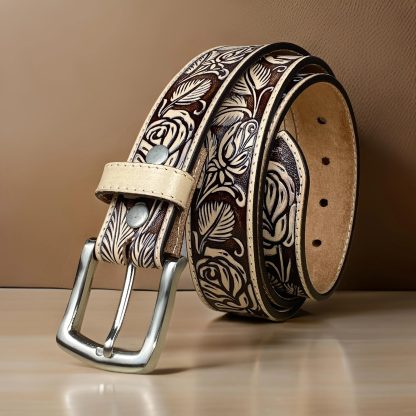 Vintage carved belt - Image 3