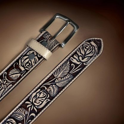 Vintage carved belt - Image 2