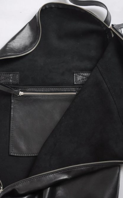 Fashionable dark style simple shoulder bag - Image 3