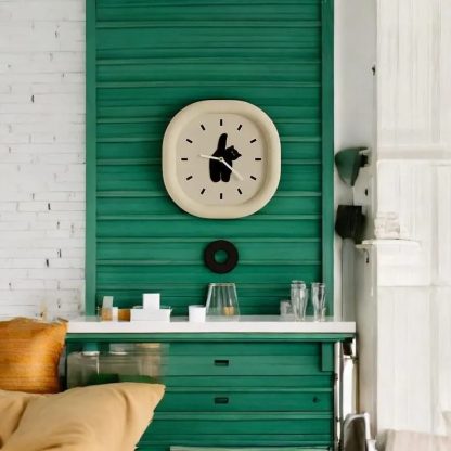 Cute cat-shaped wall clock - Image 4