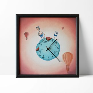 Fantasy Adventure Art Wall Clock