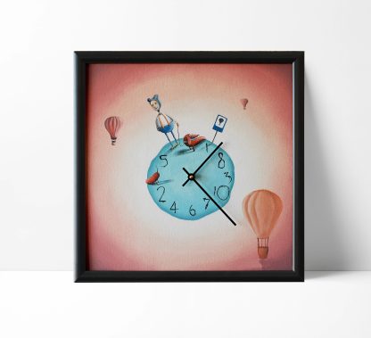 Fantasy Adventure Art Wall Clock