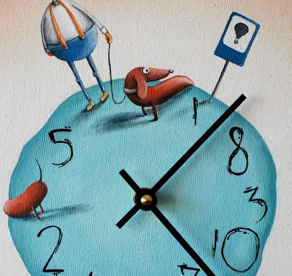 Fantasy Adventure Art Wall Clock - Image 2