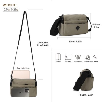 Simple casual crossbody bag - Image 5