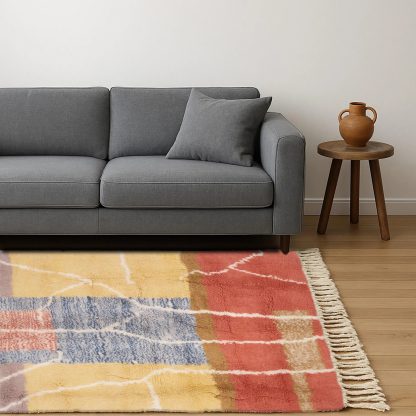 Abstract Art Handmade Carpet - Image 4