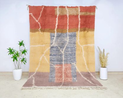 Abstract Art Handmade Carpet - Image 3
