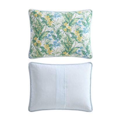 Spring flower print three-piece bedspread set - Image 2