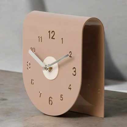 Nordic style special-shaped desktop clock - Image 2