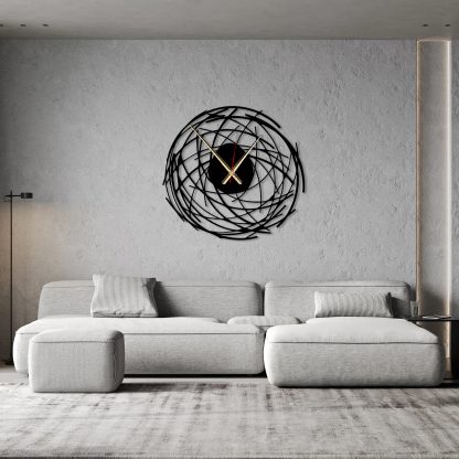 Bird's Nest Art Wall Clock - Image 6
