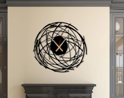 Bird's Nest Art Wall Clock - Image 5