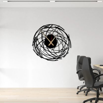 Bird's Nest Art Wall Clock