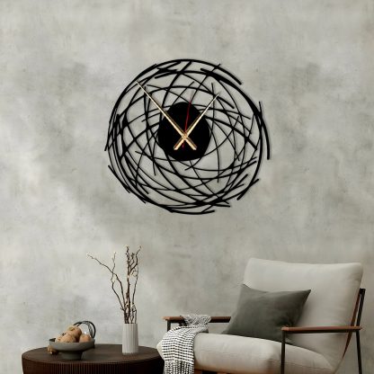 Bird's Nest Art Wall Clock - Image 2