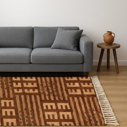 Geometric letter carpet - Image 4