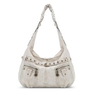 Vintage distressed wrinkled handbag