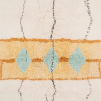 Exotic hand-woven carpet
