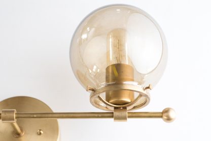 Retro industrial style spherical wall lamp - Image 3