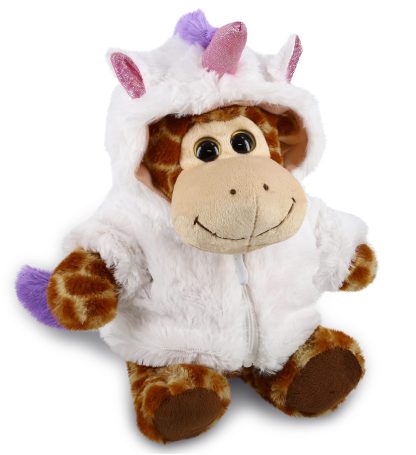 Cute Giraffe Disguise Unicorn Plush Doll