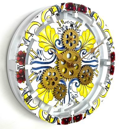 Poetic Painting Gear Clock - Image 4