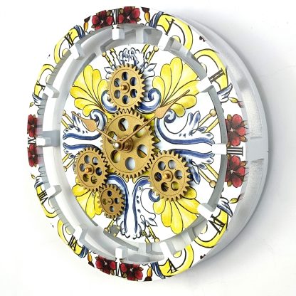 Poetic Painting Gear Clock - Image 3