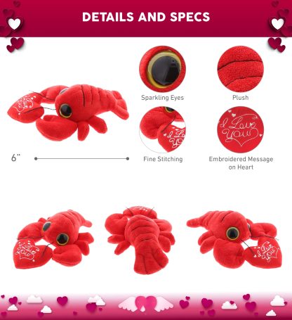 Cute crayfish plush toy - Image 2