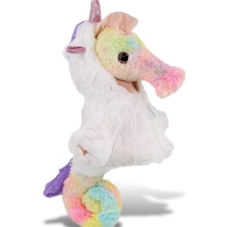 Fantasy Unicorn Costume Rainbow Seahorse Plush Toy