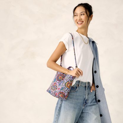 Paisley quilted tote bag - Image 2
