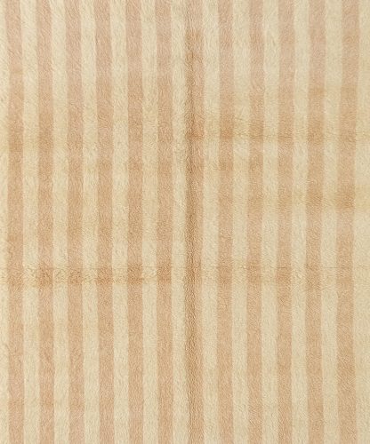 Beige striped carpet
