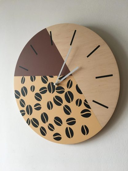 Coffee bean element splicing wall clock - Image 4