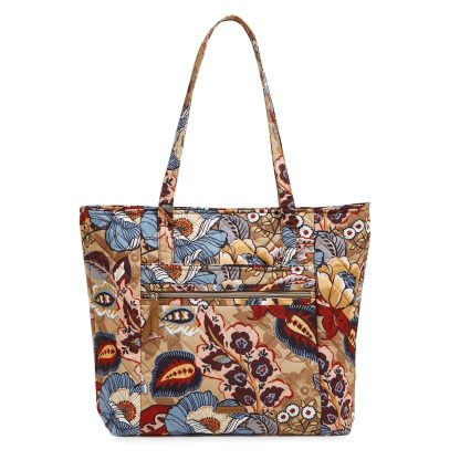 Vintage Floral Quilted Tote Bag - Image 3