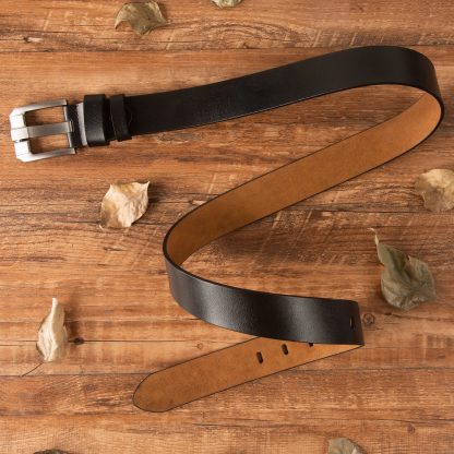 Simple business leather belt - Image 4