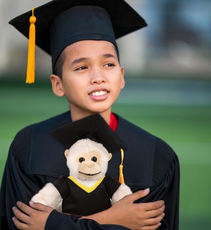 Graduation commemorative gibbon plush toy - Image 5